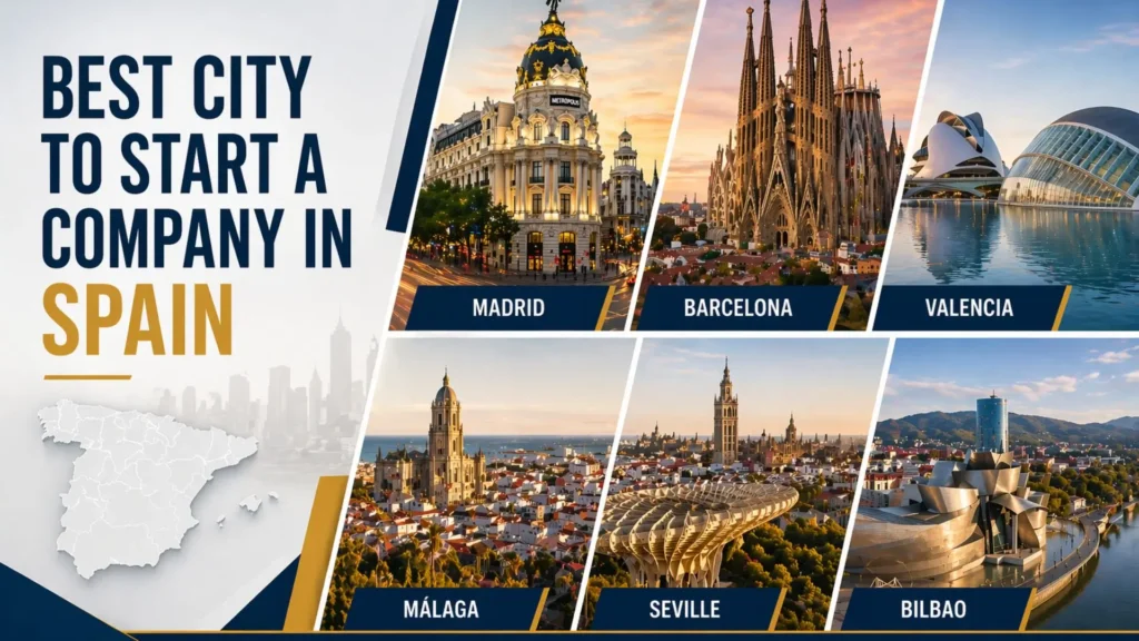 6 best city to start a company in spain