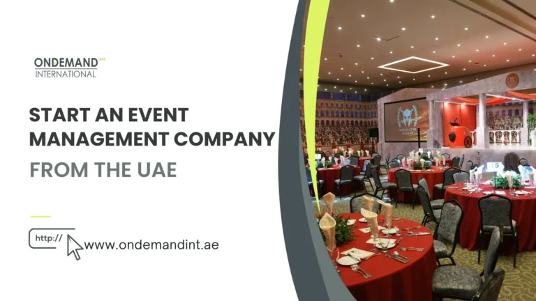 Start an Event Management Company in UAE