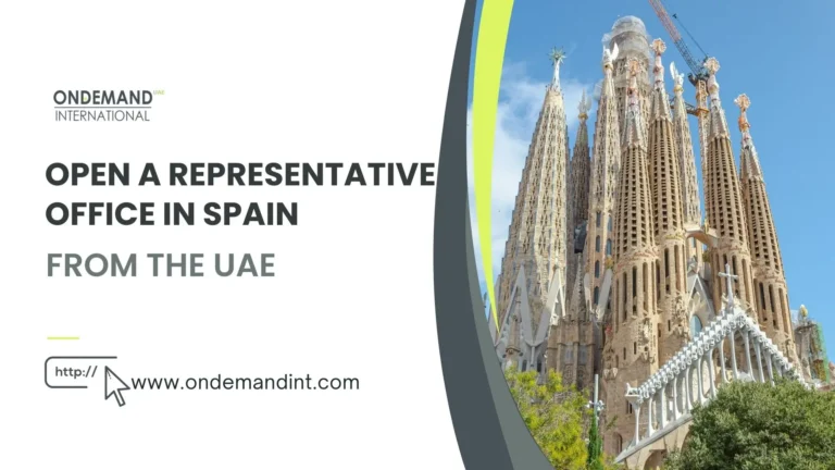 open a representative office in spain from the uae